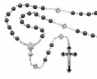 Boys First Communion Rosary with Cross Our Father Beads