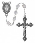 Clear Austrian Stone Rosary