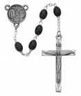 Confirmation Rosary with Black Beads