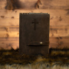 Elijah Ascension Catechism Leather Bible Cover
