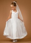 First Communion Dress with Halter Top, Size 10