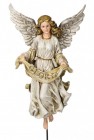 Gloria Angel on Stand 30“ H for 27“ Scale Nativity Set