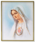 Immaculate Heart of Mary 8x10 Gold Trim Plaque