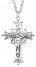 Men's Large Fancy Regal Crucifix Pendant
