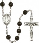 Men's St. Dominic Rosary in Silver-Plate 7 Color Options