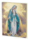 Our Lady of Grace Embossed Wood Plaque