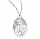 Our Lady of Guadalupe Medal Sterling Silver