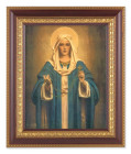 Our Lady of the Rosary 8x10 Framed Print Under Glass