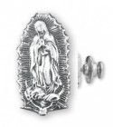 Our Lady of Guadalupe Lapel Pin Sterling Silver