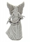 Don't Text and Drive Guardian Angel Visor Clip, Pewter - 2 3/4“H