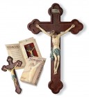 Tomaso Budded Crucifix - 10 inch