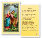 Prayer For Father Laminated Prayer Card