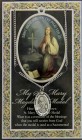 St. Mary Magdalene Medal in Pewter with Bi-Fold Prayer Card
