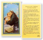 St. Anthony, Divine Protection Laminated Prayer Card