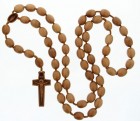 Jujube Wood 5 Decade Wall Rosary - 20mm