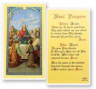 Meal Prayers, The Last Supper Laminated Prayer Card