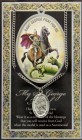 St. George Medal in Pewter with Bi-Fold Prayer Card