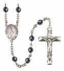Men's St. Anthony Mary Claret Silver Plated Rosary