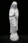 Immaculate Conception Statue White Marble Composite - 45 inch