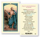St. Bartholomew Laminated Prayer Card