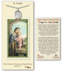 St. Joseph Medal in Pewter with Prayer Card