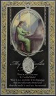 St. Cecilia Medal in Pewter with Bi-Fold Prayer Card
