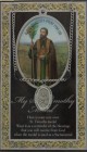 St. Timothy Medal in Pewter with Bi-Fold Prayer Card
