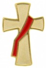 Deacon Cross Lapel Pin