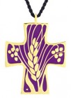 Vine and Grapes Cross Pendant / Eucharistic Minister Pendant