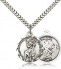 National Guard St. Christopher Medal - Nickel Size