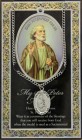 St. Peter Medal in Pewter with Bi-Fold Prayer Card