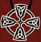 Celtic Trinity Cross Pendant - 1 1/4“H