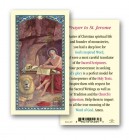 St. Jerome Laminated Prayer Card