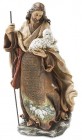 Jesus the Good Shepherd Statue with Psalm 23 - 12.25“