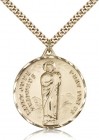 Men's Large Saint Jude Medal
