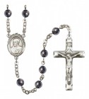 Men's St. Ignatius of Loyola Silver Plated Rosary