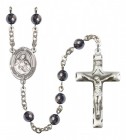 Men's Santa Ana Silver Plated Rosary