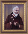 St. Padre Pio 8x10 Framed Print Under Glass