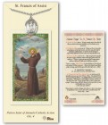 St. Francis of Assisi Medal in Pewter with Prayer Card