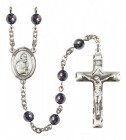 Men's St. Peter the Apostle Silver Plated Rosary