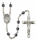 Men's Holy Family Silver Plated Rosary