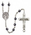 Men's San Raymon Nonato Silver Plated Rosary