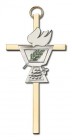 Confirmation Chalice and Dove Wall Cross 4“