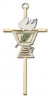 Confirmation Chalice and Dove Wall Cross 6“