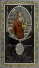 St. Genesius Medal in Pewter with Bi-Fold Prayer Card