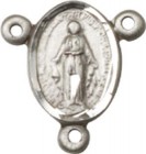 Small Oval Miraculous Rosary Centerpiece