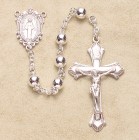 Sterling Silver with Swarovski Beads Rosary