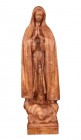 Plastic Our Lady of Fatima Statue - 24 inch