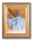 Pope Francis Framed Print with Easel Back