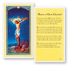 Sonnet To Christ Crucified Laminated Prayer Card